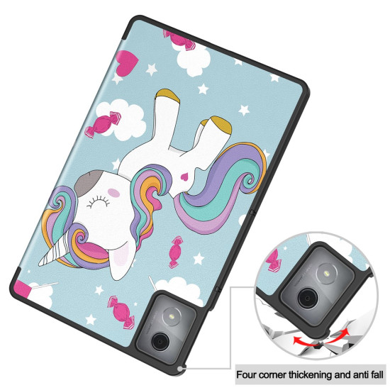 For Lenovo Tab K11 Plus Case Pattern Print Leather Tablet Cover with Stand - Horse Lenovo Cases Mobile Tablet
