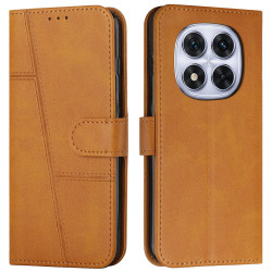 Θήκη Πορτοφόλι με Βάση Στήριξης Σχέδιο με Γραμμές για Xiaomi Redmi Note 14 Pro+ 5G / Note 14 Pro 5G / Poco X7 5G - Ταμπά