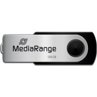Φλασάκι Flash Drive MediaRange MR1954 128GB Type-C 3.2 - Μαύρο / Ασημί