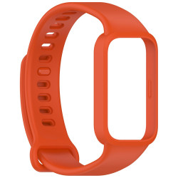 Λουράκι Σιλικόνης για Xiaomi Smart Band 9 Active / Redmi Band 3 Smartwatch - Πορτοκαλί