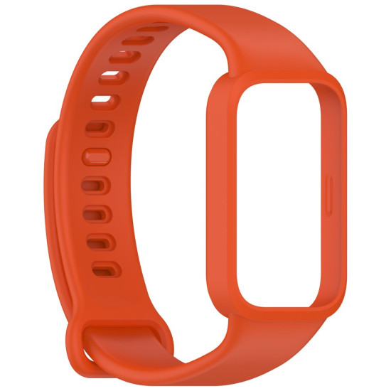 Λουράκι Σιλικόνης για Xiaomi Smart Band 9 Active / Redmi Band 3 Smartwatch - Πορτοκαλί Xiaomi Smart Watch