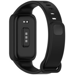 Λουράκι Σιλικόνης για Xiaomi Smart Band 9 Active / Redmi Band 3 Smartwatch - Μαύρο Λουράκι Σιλικόνης για Xiaomi Smart Band 9 Active / Redmi Band 3 Smartwatch - Μαύρο