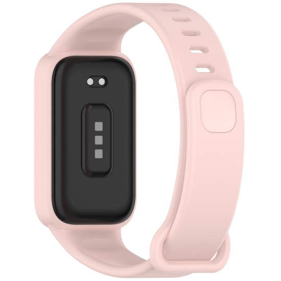 Λουράκι Σιλικόνης για Xiaomi Smart Band 9 Active / Redmi Band 3 Smartwatch - Ανοιχτό Ροζ Xiaomi Smart Watch