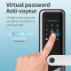A1 Tuya WiFi Fingerprint Smart Door Lock Dynamic Passwords NFC Electronic Lock (Χωρίς Μπαταρία) - Μαύρο Gadgets - Παιχνίδια - Hobby