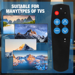 Τηλεκοντρόλ με 7 Πλήκτρα IR για TV Set-Top Box DVD VCD Smart Learning Controller - Μαύρο Τηλεκοντρόλ με 7 Πλήκτρα IR για TV Set-Top Box DVD VCD Smart Learning Controller - Μαύρο