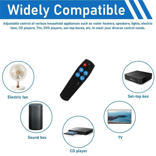 Τηλεκοντρόλ με 7 Πλήκτρα IR για TV Set-Top Box DVD VCD Smart Learning Controller - Μαύρο Gadgets - Παιχνίδια - Hobby Τηλεκοντρόλ με 7 Πλήκτρα IR για TV Set-Top Box DVD VCD Smart Learning Controller - Μαύρο Gadgets - Παιχνίδια - Hobby