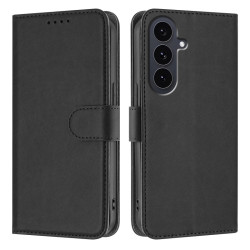 Θήκη Πορτοφόλι με Βάση Στήριξης για Samsung Galaxy S25 FE - Μαύρο