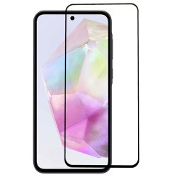 Σκληρυμένο Γυαλί (Tempered Glass) Προστασίας Οθόνης Πλήρης Κάλυψης για Samsung Galaxy S25 FE - Μαύρο