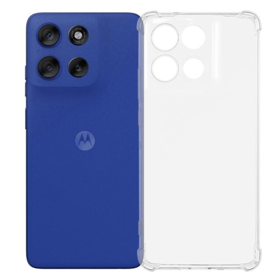 Θήκη Σιλικόνης TPU με Ενισχυμένα Άκρα για Motorola Moto G86 5G - Διάφανο Motorola Θήκες Κινητών