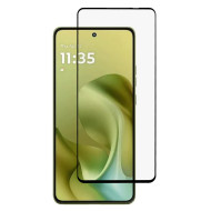 Σκληρυμένο Γυαλί (Tempered Glass) Προστασίας Οθόνης Πλήρης Κάλυψης για Motorola Moto G86 5G / G86 Power 5G - Μαύρο