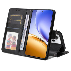 Θήκη Πορτοφόλι με Βάση Στήριξης για Realme 14 5G - Μαύρο Θήκη Πορτοφόλι με Βάση Στήριξης για Realme 14 5G - Μαύρο