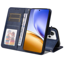 Θήκη Πορτοφόλι με Βάση Στήριξης για Realme 14 5G - Σκούρο Μπλε Θήκη Πορτοφόλι με Βάση Στήριξης για Realme 14 5G - Σκούρο Μπλε