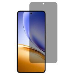 Anti-Spy Σκληρυμένο Γυαλί (Tempered Glass) Προστασίας Οθόνης για Realme 14 5G / 14T 5G - Φιμέ