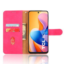Tender Θήκη Πορτοφόλι με Βάση Στήριξης για TCL 60R 5G - Φούξια