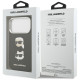 Karl Lagerfeld K&C Heads Logo Back Case for iPhone 17 Pro - Black (KLHCP17LPSFDHPOK) Apple Cases Mobile
