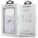 Karl Lagerfeld IML Glitter K&C Heads Logo Magsafe Back Case for iPhone 17 Pro - Purlpe (KLHMP17LHMKBKCHOU) Apple Cases Mobile