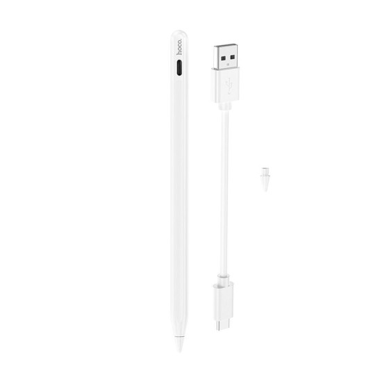 Hoco GM113 Capacitive pen for iPad active 130 mAh - White Pen