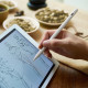 Hoco GM113 Capacitive pen for iPad active 130 mAh - White Pen