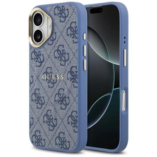 Guess 4G Case for iPhone 17 - Blue (GUHMP17SP4MSEGCB) Apple Cases Mobile
