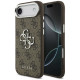 Guess Big Metal Logo 4G Silver Case for iPhone 17 Air - Brown (GUHCP17MP4G4SMCW) Apple Cases Mobile