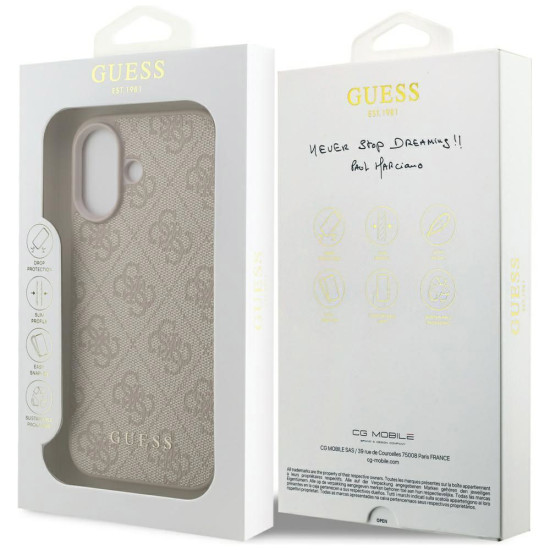 Guess 4G Classic Case for iPhone 17 Air - Pink (GUHCP17SG4GFPI) Apple Cases Mobile
