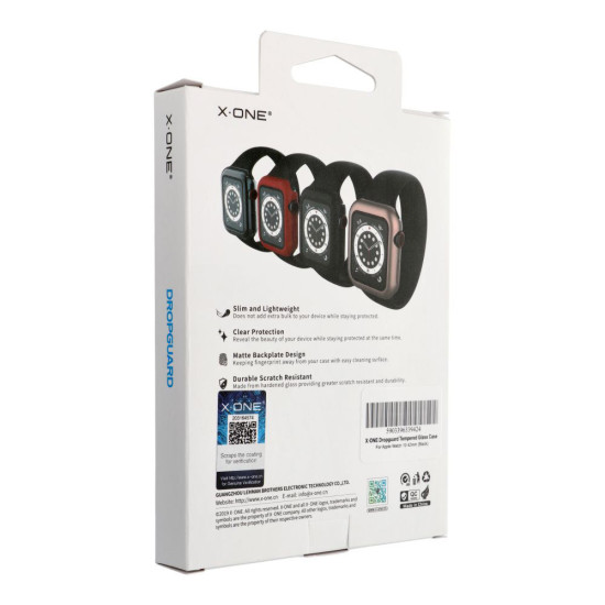 X-One Dropguard Case Protective Hard PC Cove for Apple Watch Series 10/11 42mm Watch - Black Gadgets - Toys - Hobby