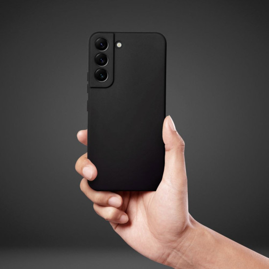 For Samsung Galaxy S25 FE Case Matte Soft Phone Cover - Black Samsung Cases Mobile