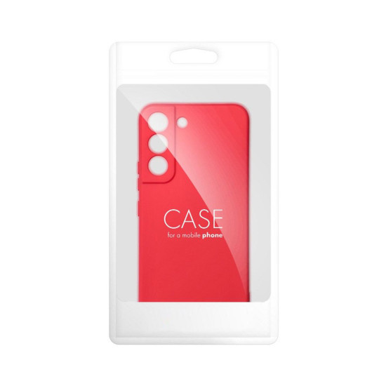 For Samsung Galaxy S25 FE Case Matte Soft Phone Cover - Red Samsung Cases Mobile
