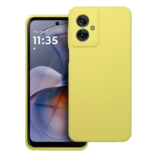 Case Silicone Phone Cover 2mm for Motorola Moto G55 5G - Lemon Motorola Cases Mobile