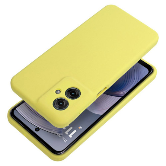 Case Silicone Phone Cover 2mm for Motorola Moto G55 5G - Lemon Motorola Cases Mobile