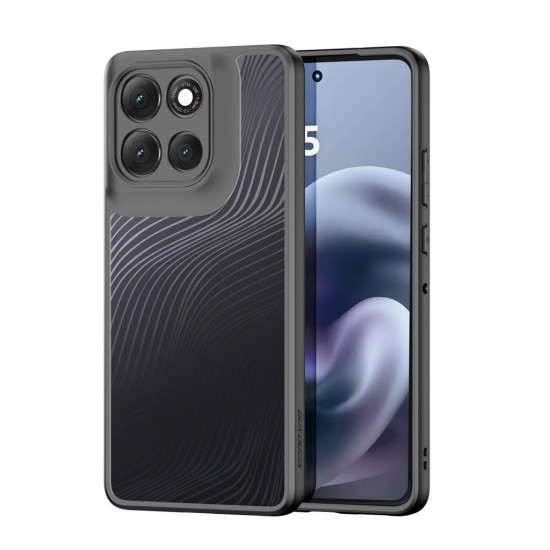 For Motorola Moto G86 5G Case DUX DUCIS Aimo Series TPU+PC Matte Drop-proof Phone Cover - Black Motorola Cases Mobile