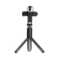 Selfie stick with wireless remote control tripod with mirror SSTR-11 - Black