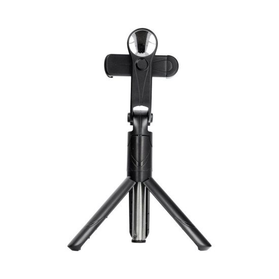 Selfie stick with wireless remote control tripod with mirror SSTR-11 - Black Holders & Docks