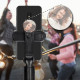 Selfie stick with wireless remote control tripod with mirror SSTR-11 - Black Holders & Docks