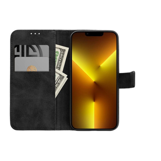 Tender Wallet Leather Stand Mobile Phone Cover for Xiaomi Redmi 9C - Black XIAOMI Cases Mobile