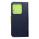 Fancy Wallet Case for Xiaomi Redmi Note 13 5G - Blue/Lime XIAOMI Cases Mobile