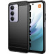 For Xiaomi Redmi 15 5G Case TPU Carbon Fiber - Black XIAOMI Cases Mobile