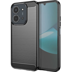 Θήκη Σιλικόνης TPU Carbon Fiber για Xiaomi Redmi 15C 5G (173mm) - Μαύρο