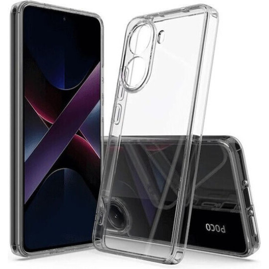 For Xiaomi Poco X7 Pro 5G Clear Phone Case 2mm Flexible TPU Back Cover XIAOMI Cases Mobile