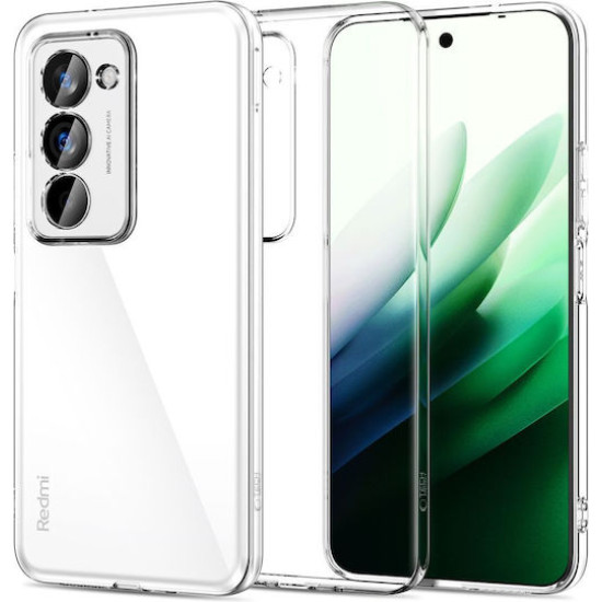 For Xiaomi Redmi 15 5G Case TPU 2mm (Camera Protection) - Clear XIAOMI Cases Mobile