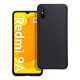Soft Matte TPU Phone Case for Xiaomi Redmi 9A / 9AT - Black XIAOMI Cases Mobile