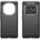For Xiaomi Redmi Note 14 Pro 5G / Poco X7 5G Case TPU Carbon Fiber - Black
