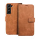 Tender Stand Wallet Phone Case for Samsung Galaxy A22 5G (EU Version) - Brown Samsung Cases Mobile