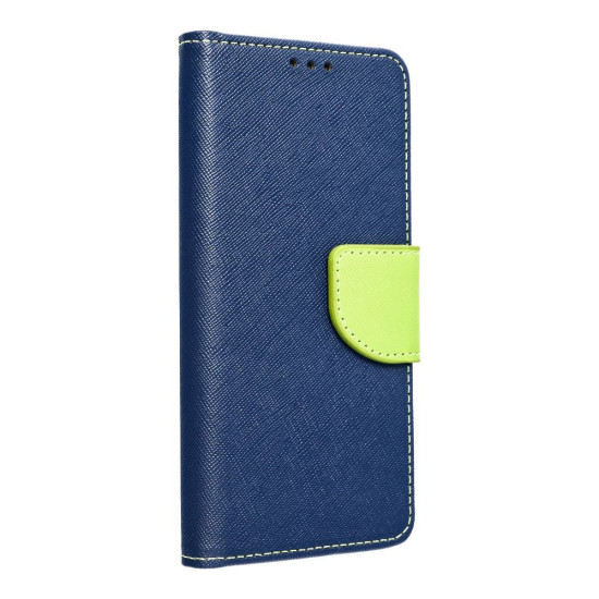 Fancy Book for Samsung Galaxy A15 5G / A15 4G - Navy/Lime Samsung Cases Mobile