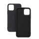 For iPhone 17 Pro Matte Silicone Phone Drop-proof Cover Anti-scratch Protective Case - Black Apple Cases Mobile