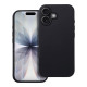 For iPhone 17 Matte Silicone Phone Drop-proof Cover Anti-scratch Protective Case - Black Apple Cases Mobile