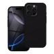 For iPhone 16 Pro Matte Silicone Phone Drop-proof Cover Anti-scratch Protective Case - Black Apple Cases Mobile