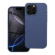 For iPhone 16 Pro Max Matte Silicone Phone Drop-proof Cover Anti-scratch Protective Case - Blue Apple Cases Mobile