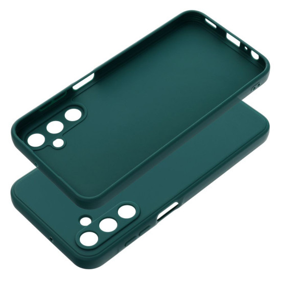 For Samsung Galaxy A15 4G / A15 5G Back Case Matte TPU Phone Shell - Dark Green Samsung Cases Mobile