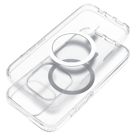 For iPhone 16 Pro Max Clear Case Compatible with MagSafe TPU Phone Cover 2mm  Apple Cases Mobile